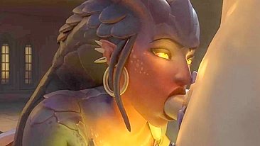 Symmetra Nua no Overwatch - Uma Sacanagem Hentai Satírica