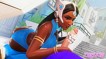 Libere Seu Lado Tarado com a Fan Art Sexy da Symmetra no Overwatch