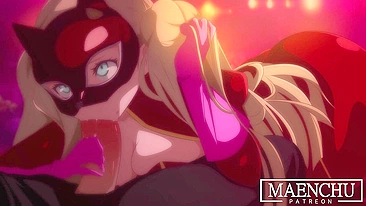 Ann Takamaki no Banho Sexy em Persona 5