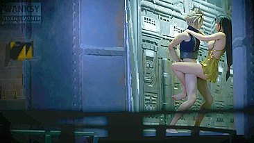 Tifa e Cloud Batem uma Bronha Quente em Final Fantasy VII