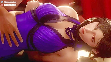 Aventura Anime Safada de Tifa Lockhart de Final Fantasy