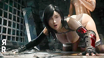 Veja a Cena Quente de Sexo de Tifa Lockhart com Ruri no Final Fantasy VII