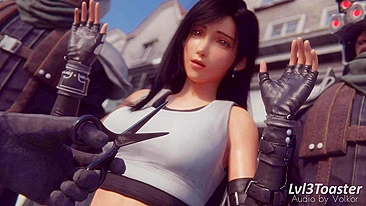 Torradeira Nível 3 da Tifa - Paródia Pornô de Final Fantasy VII