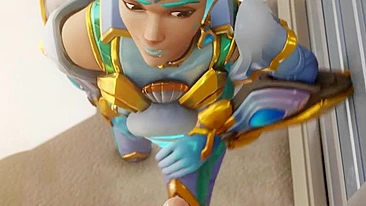 Hentai com Tracer e Hanzo KreiSake de Overwatch