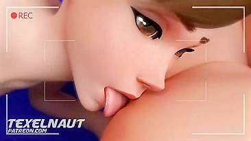 Aventura Safada de Tracer e Mercy em Overwatch