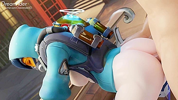 Assista à Cavalgada dos Sonhos de Tracer em 3D - Fan Art de Overwatch