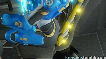 Veja a Aventura Kinky da Tracer em Overwatch! (NSFW)