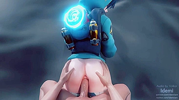 Aventuras Sensuais da Tracer em Overwatch