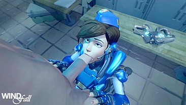 Tracer de Overwatch Fodida com Força pela Chung-Li