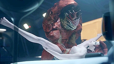 Veja Urdnot Wrex e FemShep na Foda Quente de Mass Effect