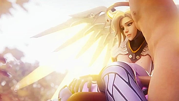 Libere Seus Demônios com a Foda Quente de Widowmaker e Mercy em 'GnomFist Overwatch'