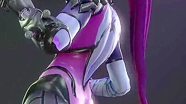 Vingança da Widowmaker - Vídeo Hentai Pornô Quente de Overwatch