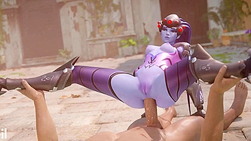 Veja a Cena Quente de Widowmaker com Cawneil em Overwatch!