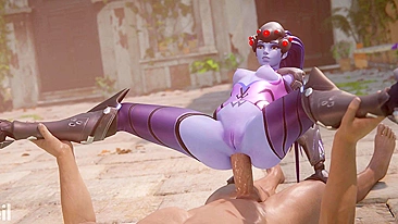 Veja a Cena Quente de Widowmaker com Cawneil em Overwatch!