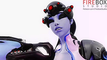 Widowmaker Sexy Pronta pra Putaria em Overwatch