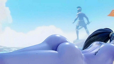 Vingança de Widowmaker - Sedução de Kaie no Overwatch