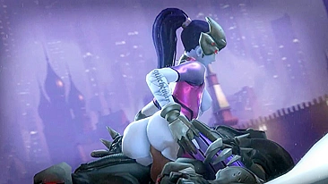 Remasterizado! Widowmaker e Reaper na Foda Quente de The G-Works Overwatch