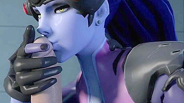 Vídeo Cosplay Sexy de Widowmaker - A Fantasia Suprema de Overwatch por Redmoa!