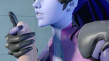 Vídeo Cosplay Sexy de Widowmaker - A Fantasia Suprema de Overwatch por Redmoa!