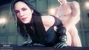 Sedução Sensual de Yennefer - Favorita dos Fãs de Witcher 3