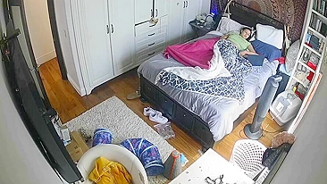 Gravação de Câmera Espiã Canadense com Morena Tarada que Quer Foda Forte