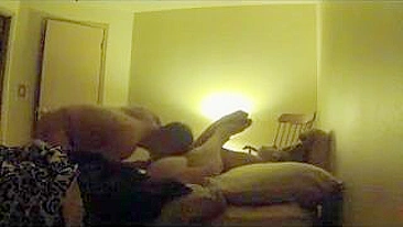 Espiando Gordinha BBW em Fita de Sexo com Câmera Escondida