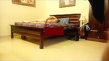 Espiando Loira Cavalgando com Gozada Dentro em Câmera Escondida de Peitões