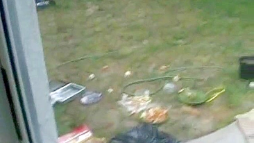 Espiando Foda Amadora Selvagem ao Ar Livre em Câmera Escondida