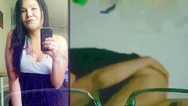 MILF Asiática Flagrada na Câmera Escondida - Traindo e Gemendo em Vídeo Caseiro