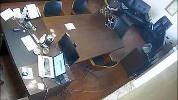 Entrevista Safada Virou Putaria! Sexo Amador no Escritório com Câmera Escondida