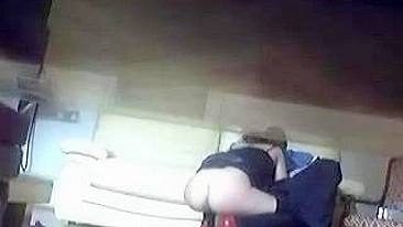 Espiando Boquete Interracial Escondido com Paus Grandes e Gemidos