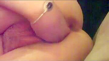 Namorada Amadora Masturbando com Fisting Anal