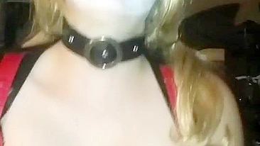 Loira BBW Amadora se Masturbando em Casa com Gemidos e Gozadas no Halloween