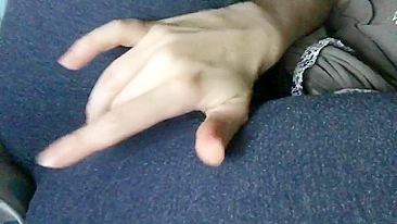 Sessão de Amor Próprio - Dedadas Amadoras e Buceta Cremosa em Legging