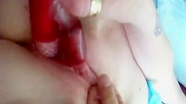 Delícia Turquesa - Namorada Amadora Cremosa com Brinquedos Eróticos