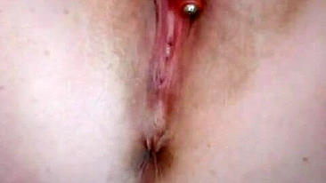 Masturbação caseira com vibradores e consolos - contrações orgásmicas amadoras