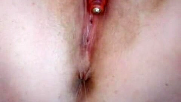 Masturbação caseira com vibradores e consolos - contrações orgásmicas amadoras