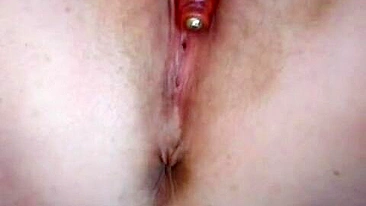 Masturbação caseira com vibradores e consolos - contrações orgásmicas amadoras