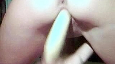 Se Masturbando com Brinquedos na Webcam - Anal, Cu, Consolo e Orgasmo Solo!