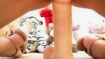 Masturbação com Brinquedos - Sessão Solo de Prazer com 25cm!