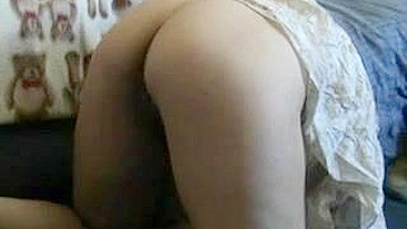 Esposa se Masturbando no Cu com Consolo Grande e Vibrador - Pornô Caseiro