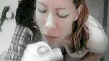 Facial Bagunçado Caseiro com Gozada na Namorada Latina