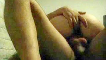 Fisting Anal Caseiro Amador com Cowgirl em DP e Namorada Cavalgando Pau