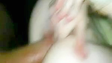 Orgasmo Anal Caseiro com Buraco Aberto e Pau Grande em POV