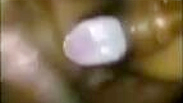 Boquete Ebony Caseiro com Pauzão Explodindo Porra