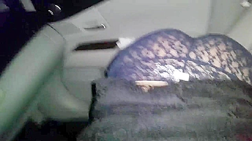 Puta Asiática Caseira Chupando Motorista Branco em Boquete Público