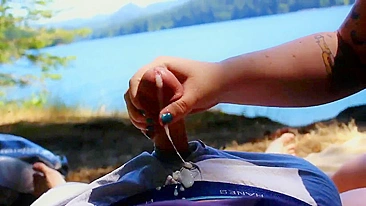 Boquete Caseiro ao Ar Livre com Óculos