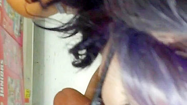 Garota Amadora Chupa Pau Preto Grande em Boquete Público