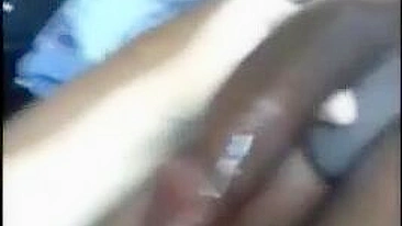 Boquete TS Interracial Caseiro com Pauzão Preto e Gozada no Rosto