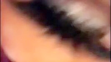 Boquete TS Interracial Caseiro com Pauzão Preto e Gozada no Rosto